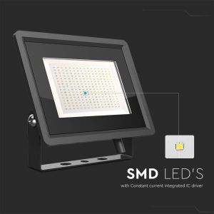 200W LED Floodlight SMD Black Body 4000K F-CLASS