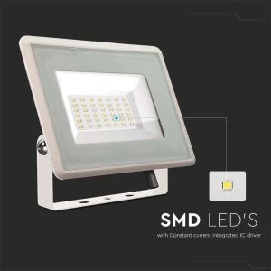 30W LED Floodlight SMD White Body 4000K F-CLASS