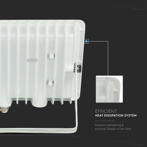 30W LED Floodlight SMD White Body 4000K F-CLASS