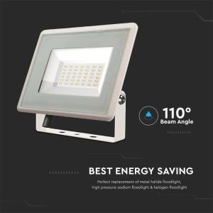 30W LED Floodlight SMD White Body 4000K F-CLASS