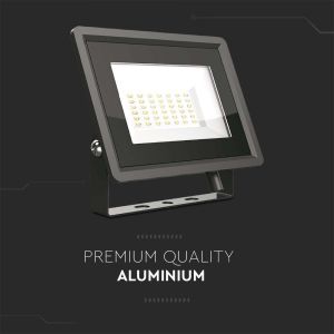 50W LED Floodlight SMD Black Body 3000K F-CLASS