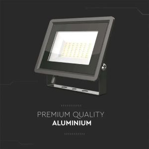 50W LED Floodlight SMD Black Body 4000K F-CLASS