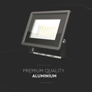 50W LED Floodlight SMD Black Body 6400K F-CLASS