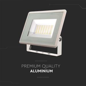 50W LED Floodlight SMD White Body 4000K F-CLASS