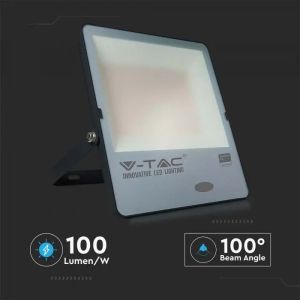 150W LED Sensor Day Light Floodlight SAMSUNG CHIP 100LM/W Black Body 3000K