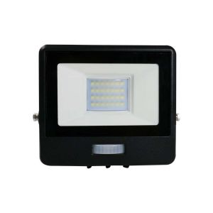 20W LED PIR Sensor Floodlight SAMSUNG CHIP Black Body 3000K