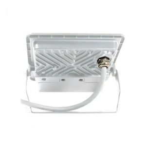 20W LED PIR Sensor Floodlight SAMSUNG CHIP White Body 4000K 1M Cable