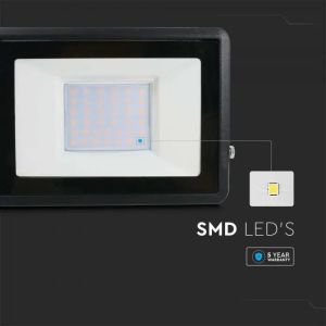 30W LED Floodlight SAMSUNG CHIP Black Body 3000K