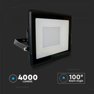 50W LED Floodlight SAMSUNG CHIP Black Body 4000K