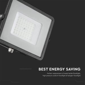 50W LED Floodlight SMD SAMSUNG CHIP G2 Black Body 4000K