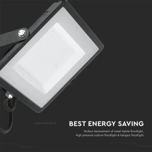 100W LED Floodlight SMD SAMSUNG CHIP G2 Black Body 6400K