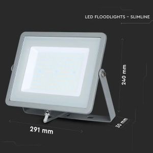 SKU 21473 100W LED Floodlight SMD SAMSUNG CHIP G2 Grаy Body 4000K V-TAC