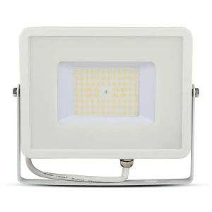 50W LED Floodlight SMD SAMSUNG CHIP G2 SLIM White Body 4000K