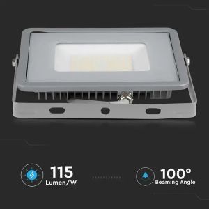 50W LED Floodlight SMD SAMSUNG CHIP G2 SLIM Grey Body 4000K