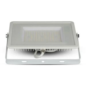 100W LED Floodlight SMD SAMSUNG CHIP G2 SLIM White Body 4000K