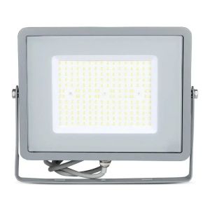 SKU 21770 100W LED Floodlight SMD SAMSUNG CHIP G2 SLIM Grey Body 4000K V-TAC