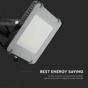 SKU 21772 150W LED Floodlight SMD SAMSUNG CHIP SLIM G2 Black Body 4000K V-TAC