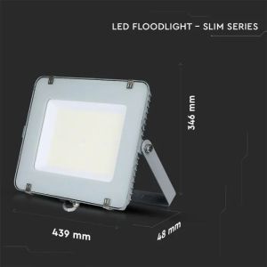 SKU 21789 200W LED Floodlight SMD SAMSUNG CHIP SLIM G2 Grey Body 4000K V-TAC