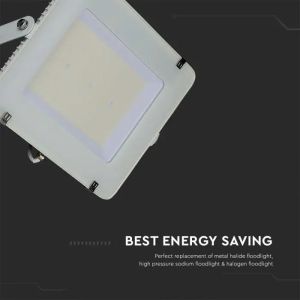 SKU 21793 300W LED Floodlight SMD SAMSUNG CHIP G2 SLIM White Body 4000K V-TAC