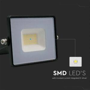 20W LED Floodlight SMD G2 E-Series Black Body 3000K