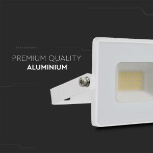 20W LED Floodlight SMD G2 E-Series White Body 6500K