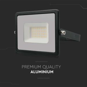 30W LED Floodlight SMD E-Series G2 Black Body 3000K