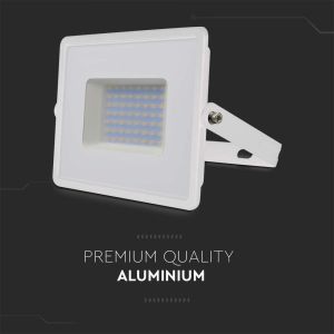 50W LED Floodlight SMD E-Series G2 White Body 3000K