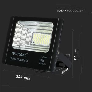 16W LED Solar Floodlight 4000K