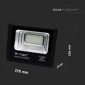 20W LED Solar Floodlight 4000K