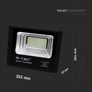 40W LED Solar Floodlight 4000K