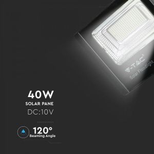 40W LED Solar Floodlight 4000K