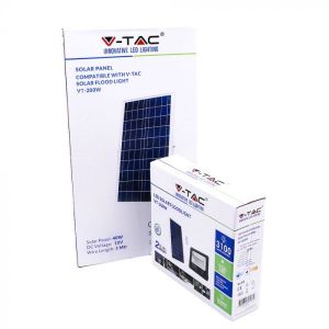 40W LED Solar Floodlight 4000K