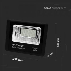 50W LED Solar Floodlight 4000K