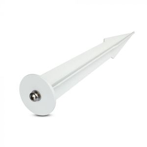 Floodlight Spike White D35 H150