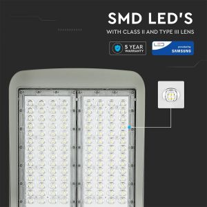 LED Street Light SAMSUNG CHIP - 100W 4000K Clas II Aluminium Dimmable 140LM/W