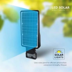 40W LED Solar Street Light Black Body 4000K 120LM/W