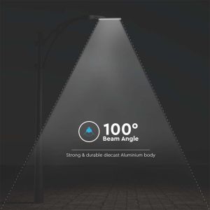 LED Street Light SAMSUNG CHIP Sensor - 100W 4000K 120 LM/W