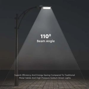 LED Street Light SAMSUNG CHIP - 50W A++ Grey Body 6500K