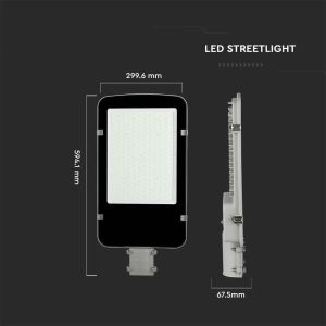 LED Street Light SAMSUNG CHIP A++ 5 Years Warranty - 150W Grey Body 4000K