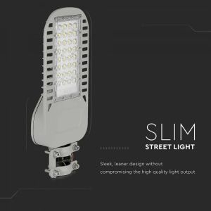 LED Street Light SAMSUNG CHIP 5 Years Warranty - 50W SLIM 4000K 135LM/W