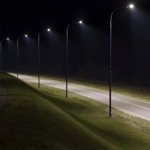 LED Street Light SAMSUNG CHIP 5 Years Warranty - 100W SLIM 4000K 135LM/W