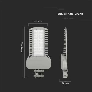 LED Street Light SAMSUNG CHIP 5 Years Warranty - 150W SLIM 4000K 135LM/W