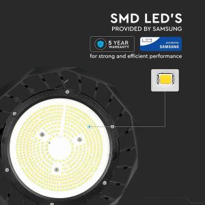 LED Highbay SAMSUNG CHIP/DRIVER - 100W Black Body 180LM/WATT 6000K