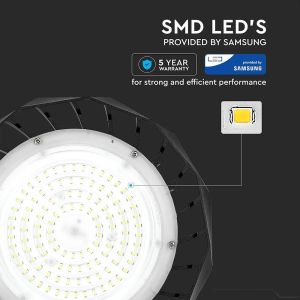 LED Highbay SAMSUNG CHIP And DRIVER - 100W 90' Black Body 120LM/WATT 4000K