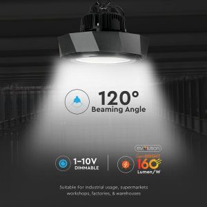 LED Highbay SAMSUNG CHIP - 100W Black Body 140LM/W 4000K