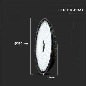 LED Highbay SAMSUNG CHIP - 100W ALU-Sosen 115LM/WATT 4000K