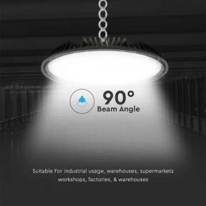 LED Highbay SAMSUNG CHIP - 100W ALU-Sosen 115LM/WATT 4000K