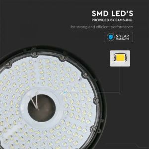 LED Highbay SAMSUNG CHIP - 100W ALU-Sosen 115LM/WATT 4000K