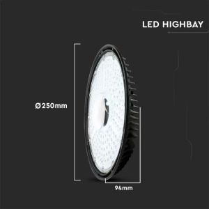 LED Highbay SAMSUNG CHIP - 100W ALU-Sosen 115LM/WATT 6500K