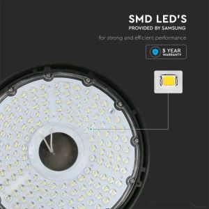 LED Highbay SAMSUNG CHIP - 100W ALU-Sosen 115LM/WATT 6500K